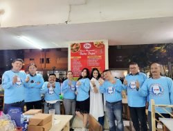 Artis Sinetron dan Penyanyi Dhea Bacan Peduli Ramadhan, Terekam Kamera Bagi-Bagi Nasi Kotak Buka Puasa Ramadhan 