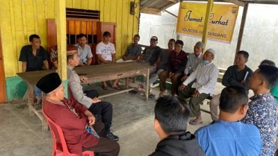 Polresta Deli Serdang Giat Jum’at Curhat Bulan Ramadhan