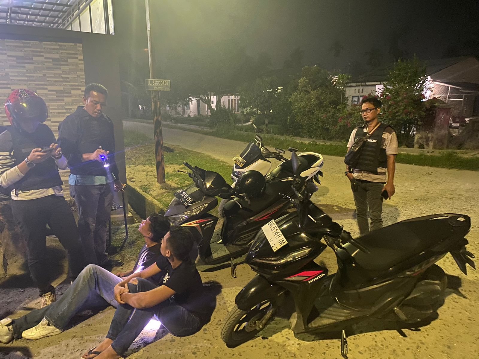 Patroli Presisi Antisipasi 3C Amankan 2 Geng Motor