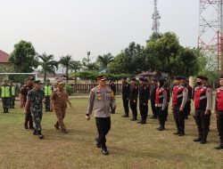 Polresta Deli Serdang Gelar Apel Pasukan Ops Ketupat Toba 2023