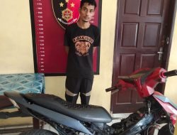 Unit Reskrim Polsek Tanjung Morawa Ciduk Pelaku Curanmor