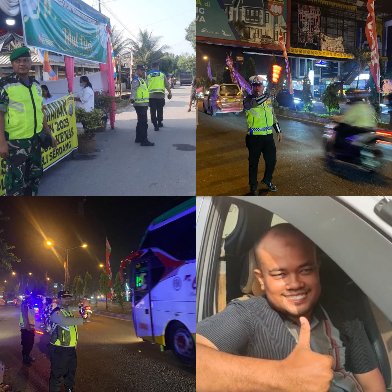 Warga Apresiasi Giat Pengaturan Lalu Lintas Polresta Deli Serdang Lebaran 2023