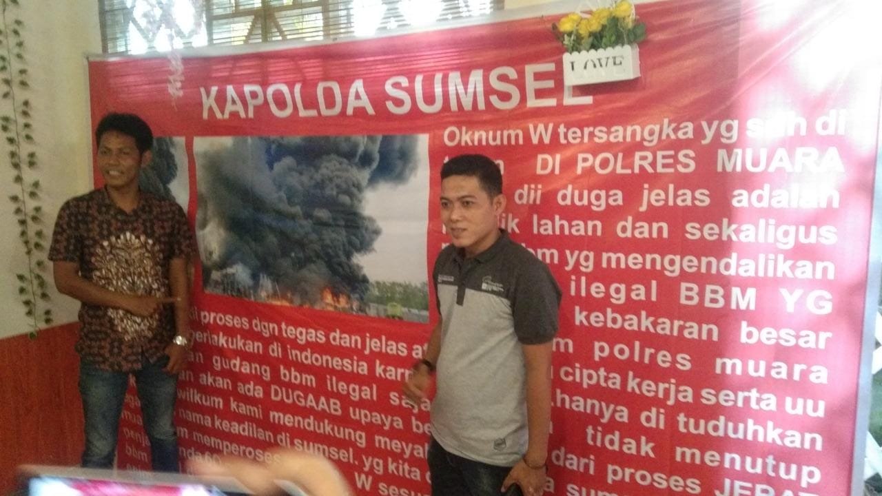 DPP LSM MAK Desak APH Sumsel Tegas dalam penegakan hukum mafia BBM ilegal di belimbing muara Enim