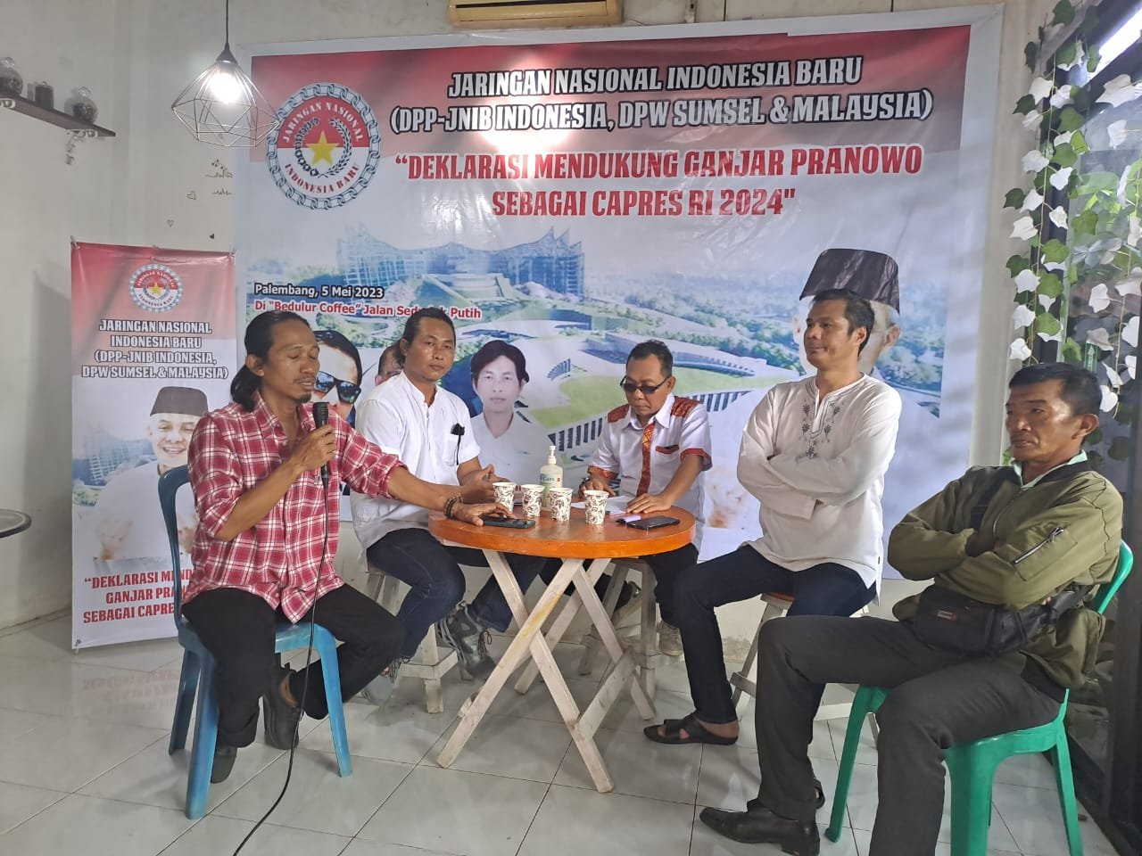 Jaringan Nasional Indonesia Baru Resmi Melakukan Deklarasi Dukung Ganjar Pranowo Sebagai Capres Jaringan Nasional Indonesia Baru Resmi Melakukan Deklarasi Dukung Ganjar Pranowo Sebagai Capres