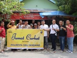Jumat Curhat, Polresta Deli Serdang Terima Keluhan Warga