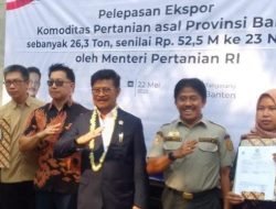 Target 1000 Triliun, Barantan Ekspor Produk Pertanian ke 23 Negara
