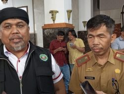 Aliansi FK-PKBP Datangi Kantor Walikota Minta Bapenda Untuk Hentikan Sampling