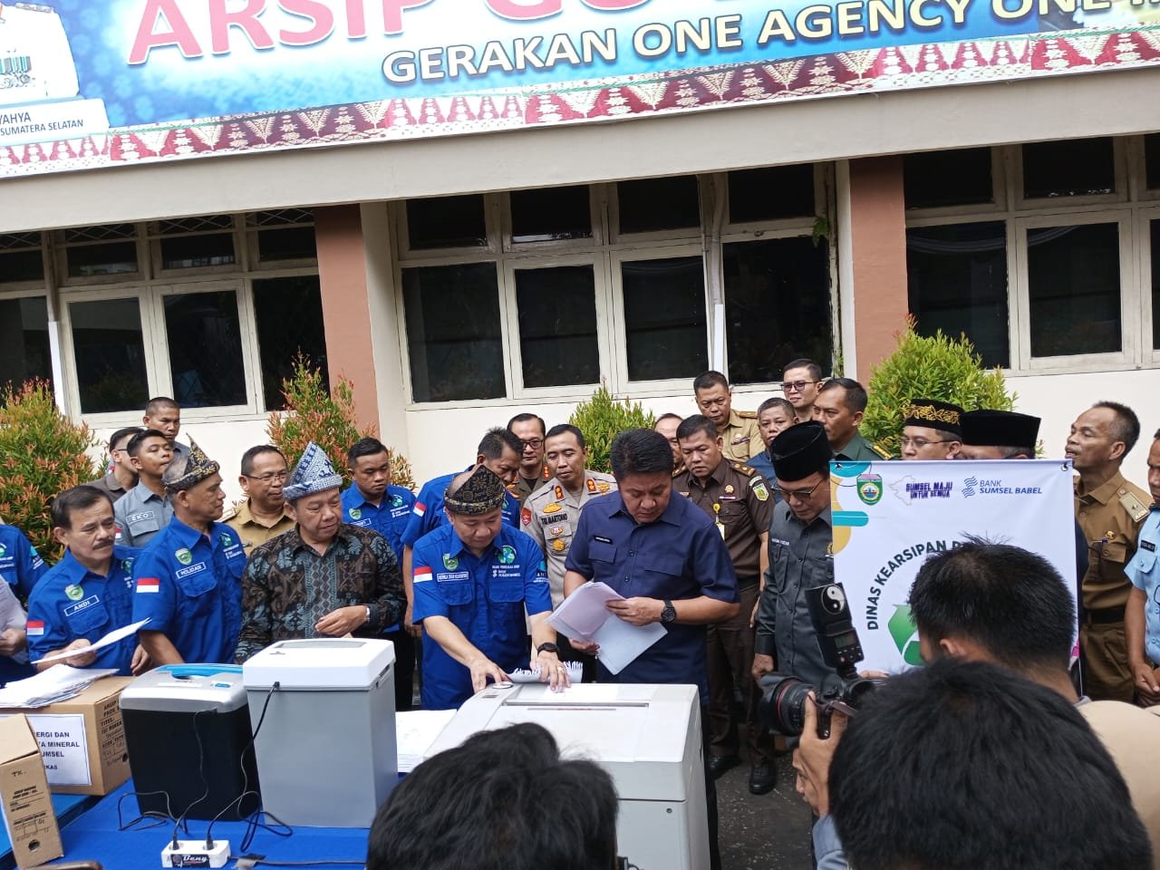 Dinas Kearsipan Sumsel Mutas Sebanyak 21.633 Berkas Dinas Kearsipan Sumsel Mutas Sebanyak 21.633 Berkas