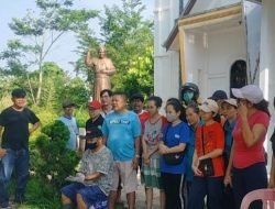 Peringati Hari Lahir Pancasila tahun 2023, Uskup KaPal Bergotong Royong di Komplek Rumah Ibadah JSC Palembang