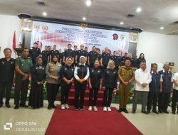 Pelantikan pengurus Persatuan Boling Indonesia (PBI) kota Palembang periode 2023-2027