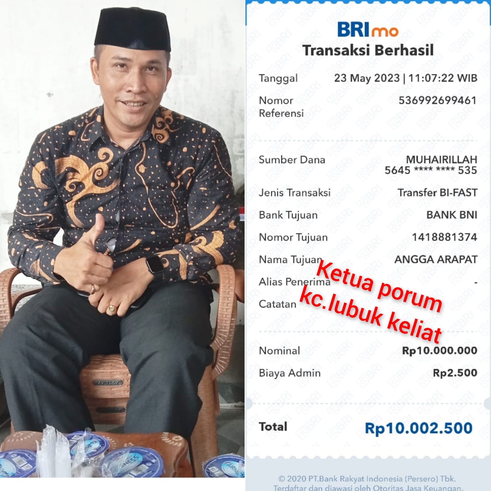 Di Duga Ketua Forum Kades Kabupaten OI,Bekingi Yongki Di Duga Ketua Forum Kades Kabupaten OI,Bekingi Yongki