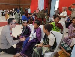 Sambut HUT Bhayangkara Ke-77, Polresta Deli Serdang Gelar Khitanan Dan Vaksin Massal