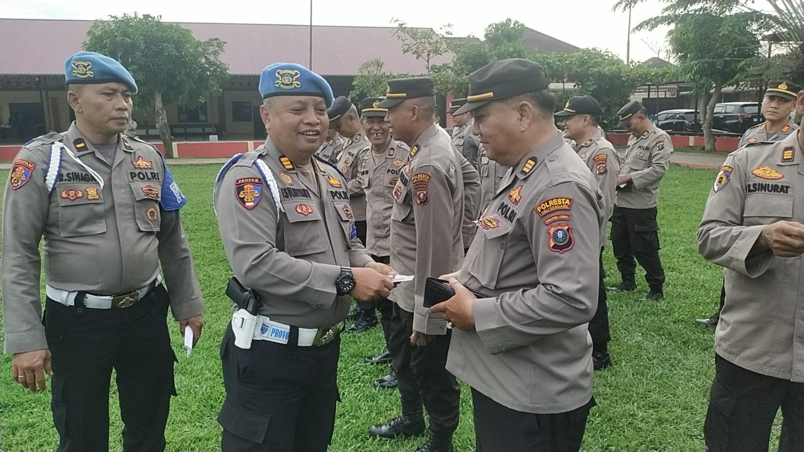 Bid Propam Poldasu Gelar Ops Gaktiblin Di Polresta Deli Serdang