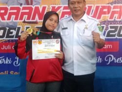 Intan Sari Nasution Sabet Medali Emas Champion Kejurkab Forki Deli Sedang