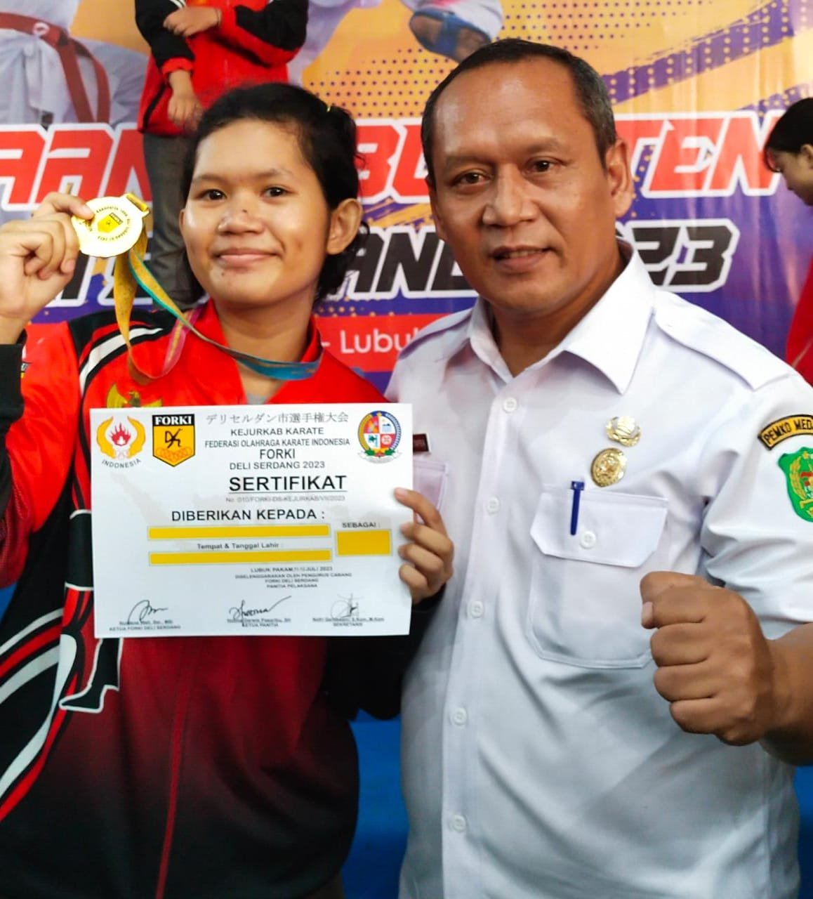 Raisa Ivanka Hutapea Raih 2 Medali, Champion Kejurkab Forki Deli Sedang Raisa Ivanka Hutapea Raih 2 Medali, Champion Kejurkab Forki Deli Sedang
