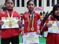 Habib Pratama Sinaga Raih 2 Medali Emas, Champion Kejurkab Forki Deli Sedang