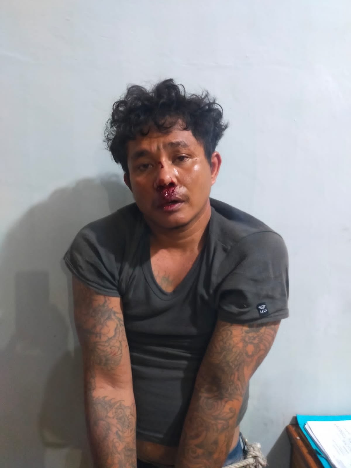 Curi Sepeda motor, Disergap Massa