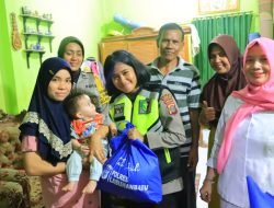 Polres Labuhan Batu Giat Peduli Stunting, Untuk Anak-Anak Pengidap Stunting