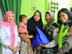 Polres Labuhan Batu Sambangi Anak Pengidap Stunting