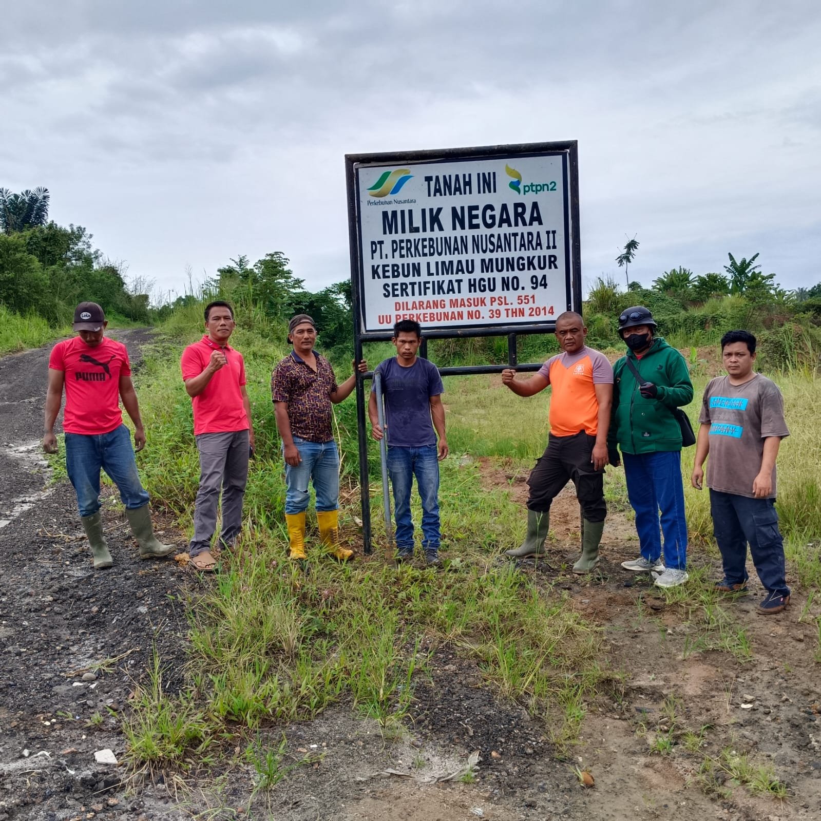 Pembersihan Areal HGU Limau Mungkur Akan Dilanjutkan, Sejumlah Penggarap Disomasi Pembersihan Areal HGU Limau Mungkur Akan Dilanjutkan, Sejumlah Penggarap Disomasi
