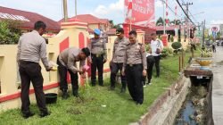 Polresta Deli Serdang Giat Penanaman Pohon Polresta Deli Serdang Giat Penanaman Pohon
