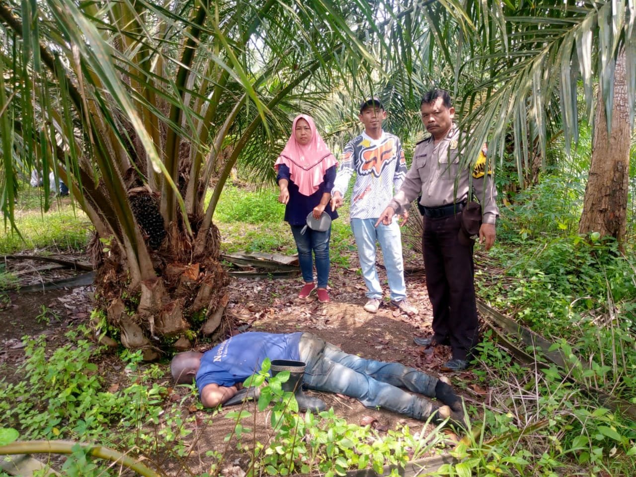 Sehari Tak Pulang, Anak Temukan Ayah Tewas Telungkup Di Kebun Sehari Tak Pulang, Anak Temukan Ayah Tewas Telungkup Di Kebun