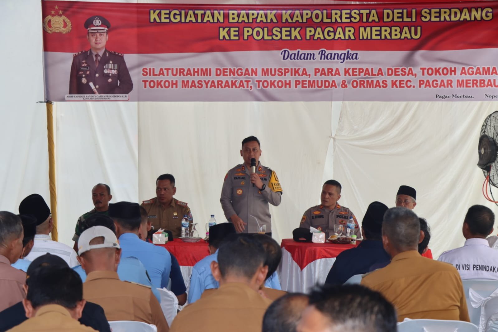 KunKer Kapolresta Deli Serdang Ke Polsek Pagar Merbau