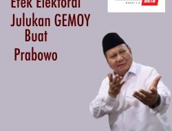 EFEK ELEKTORAL JULUKAN GEMOY UNTUK PRABOWO