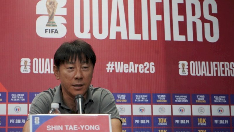 Timnas Indonesia Ditahan Imbang Filipina, Shin Tae-yong: Kami akan Lebih Kuat Nanti Timnas Indonesia Ditahan Imbang Filipina, Shin Tae-yong: Kami akan Lebih Kuat Nanti