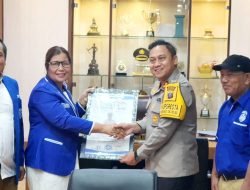 Kapolresta Deli Serdang Sambut Baik Audiensi GAMKI Deli Serdang