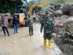 Kodam I/BB Turunkan 150 Personil PRCPB Ke Lokasi Longsor & Banjir Bandang Di Baktiraja