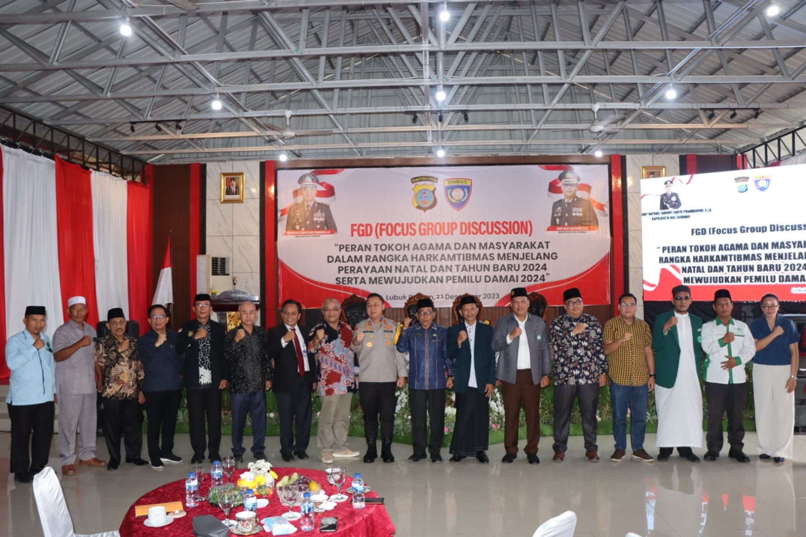 Polresta Deli Serdang Gelar FGD Jelang Nataru Serta Pemilu 2024 Polresta Deli Serdang Gelar FGD Jelang Nataru Serta Pemilu 2024