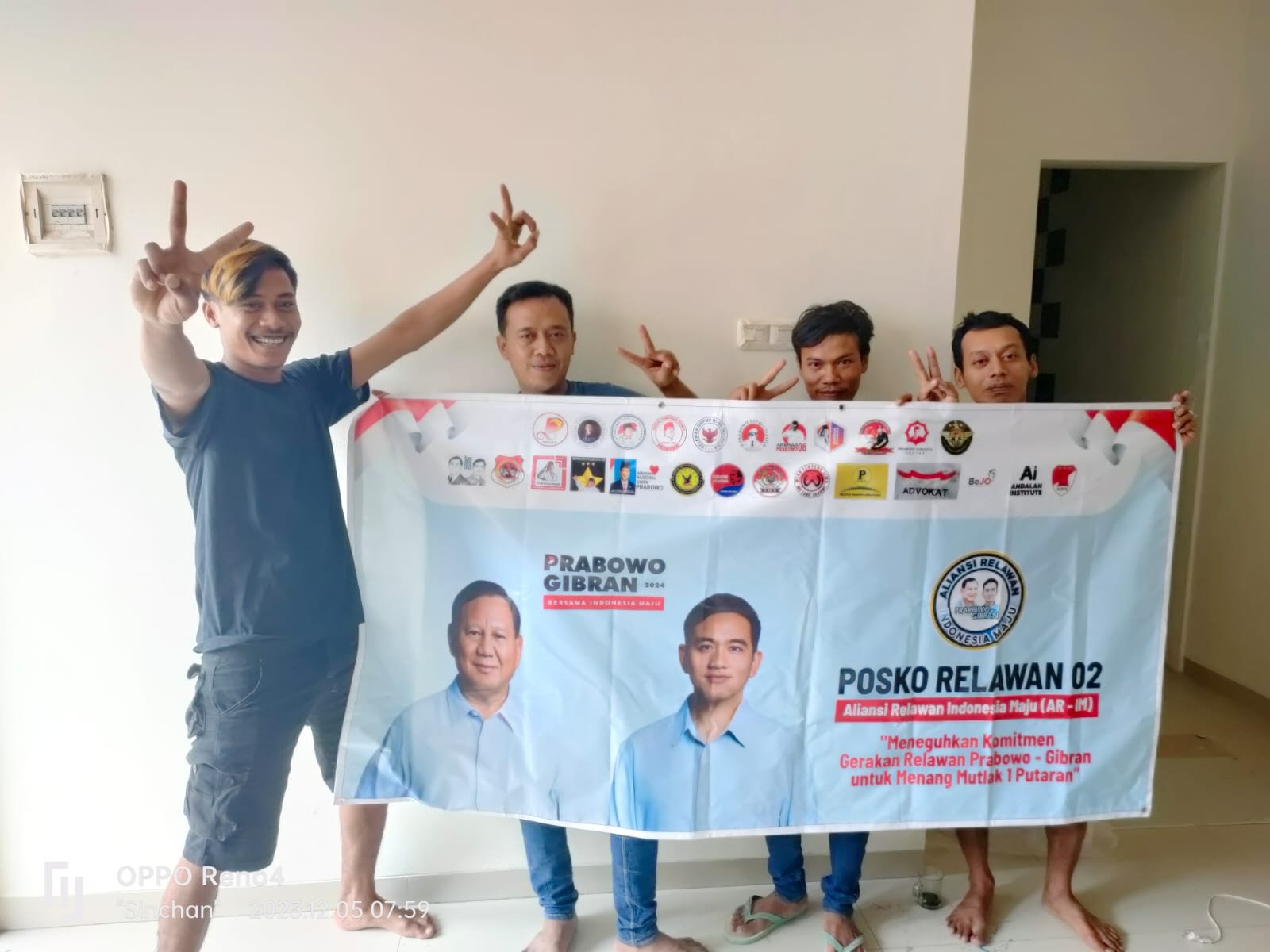 Oktavianus Mansyur ST : Kalau Prabowo Gibran Menang Satu Putaran, Bisa Menghemat Rp.17 Triliun