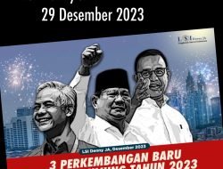 Tiga Perkembangan Baru Pilpres di Ujung Tahun 2023:  YANG BERJAYA DAN YANG TERSINGKIR