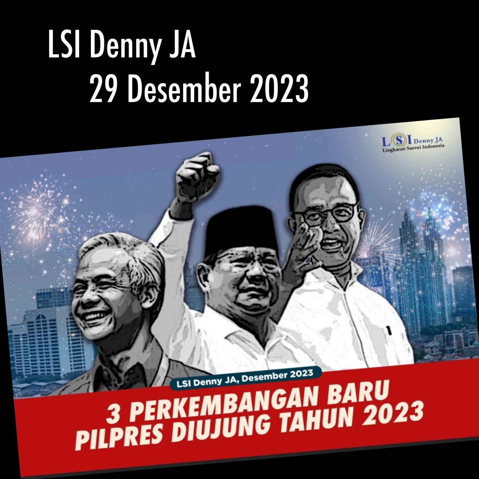 Tiga Perkembangan Baru Pilpres di Ujung Tahun 2023: YANG BERJAYA DAN YANG TERSINGKIR