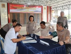 Polresta Deli Serdang Cek Kesehatan Personil Secara Berkala