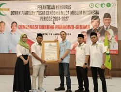 Sah di Lantik, DPP CMMI Deklarasi Prabowo Gibran, Sufmi Dasco Berikan Apresiasi