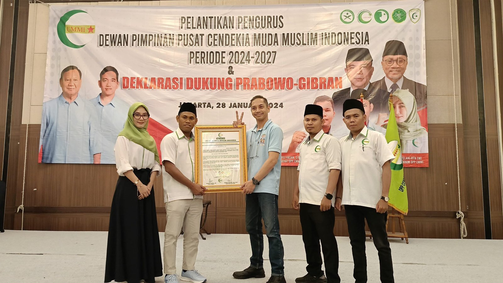 Sah di Lantik, DPP CMMI Deklarasi Prabowo Gibran, Sufmi Dasco Berikan Apresiasi Sah di Lantik, DPP CMMI Deklarasi Prabowo Gibran, Sufmi Dasco Berikan Apresiasi