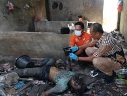 Diduga ODGJ Ditemukan Membusuk di Rumah Kosong