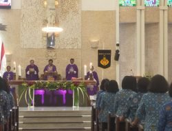 Safari Ekaristi WKRI DPD Sumsel  Menyongsong Rakorda