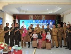 KEJAKSAAN NEGERI OKU LAUNCHING KEGIATAN PERCEPATAN PEMBUATAN  AKTA KELAHIRAN DAN KARTU IDENTITAS ANAK (KIA)