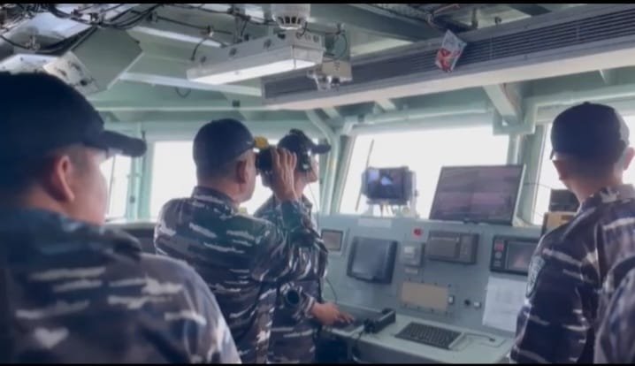 Pangkoarmada I Pimpin Latihan Siaga Tempur Laut Guna Tegakkan Kedaulatan NKRI Di Laut Natuna Utara