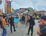 Dewan Eksekutif Maha Siswa Demo Soal Maraknya 303 Di Deli Serdang