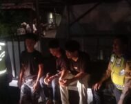 Bhabinkamtibmas Jajaran Polresta Deli Serdang Cek Keaktifan Ronda Malam