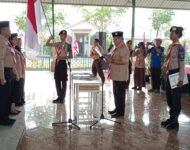 HM Ali Yusuf Siregar Lantik Pengurus Gerakan Pramuka Kwartir Ranting Percut Sei Tuan Masa Bakti 2024-2027