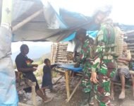 Dengan Rosita Yonif 323 Buaya Putih Gerakkan Roda Perekonomian Masyarakat Puncak