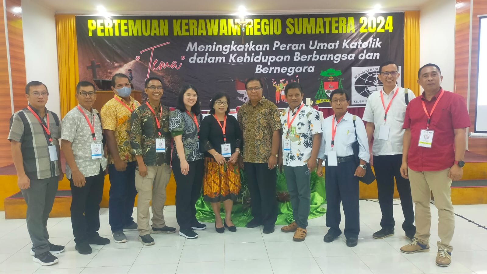 Mgr Yohanes Harun Buka Pertemuan Kerawan Regio Sumatera