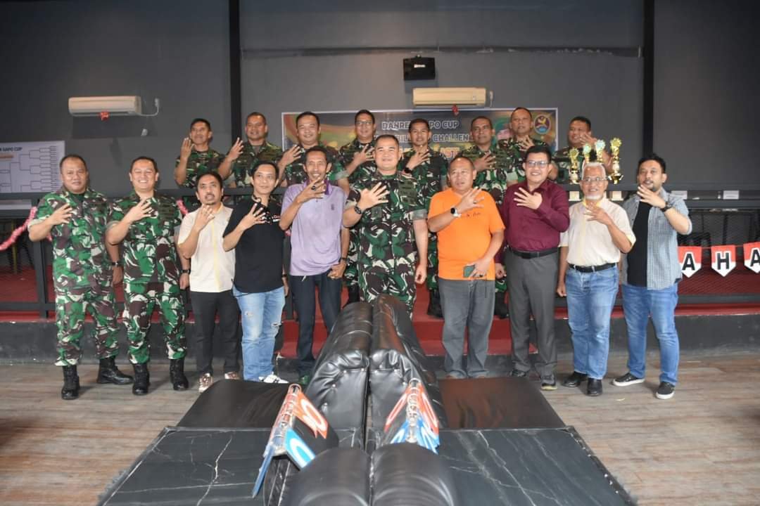 Meriahkan HUT ke-79 Republik Indonesia, Danrem 044/Gapo Guyub Bersama Insan Pers