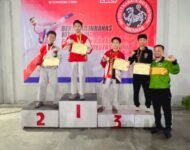 Habib Pratama Sinaga Raih Medali Emas Kejurda Antar Dojo Inkanas Se-Sumatera Utara 2024