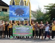 Menyambut Maulid Nabi Muhammad SAW, Polresta Deli Serdang Giat Bhakti Sosial
